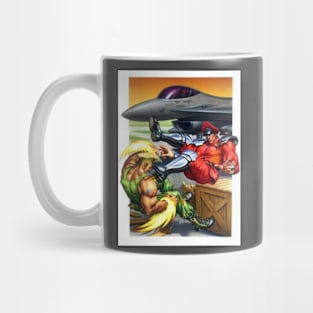 Street Fighter 2 Guile vs. M. Bison Mug